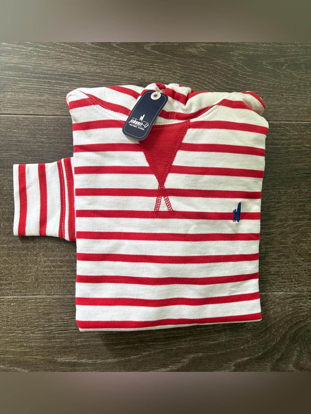 Johnny-O Gilley Jr. Striped Pullover Hoodie - Size 14 NEW!